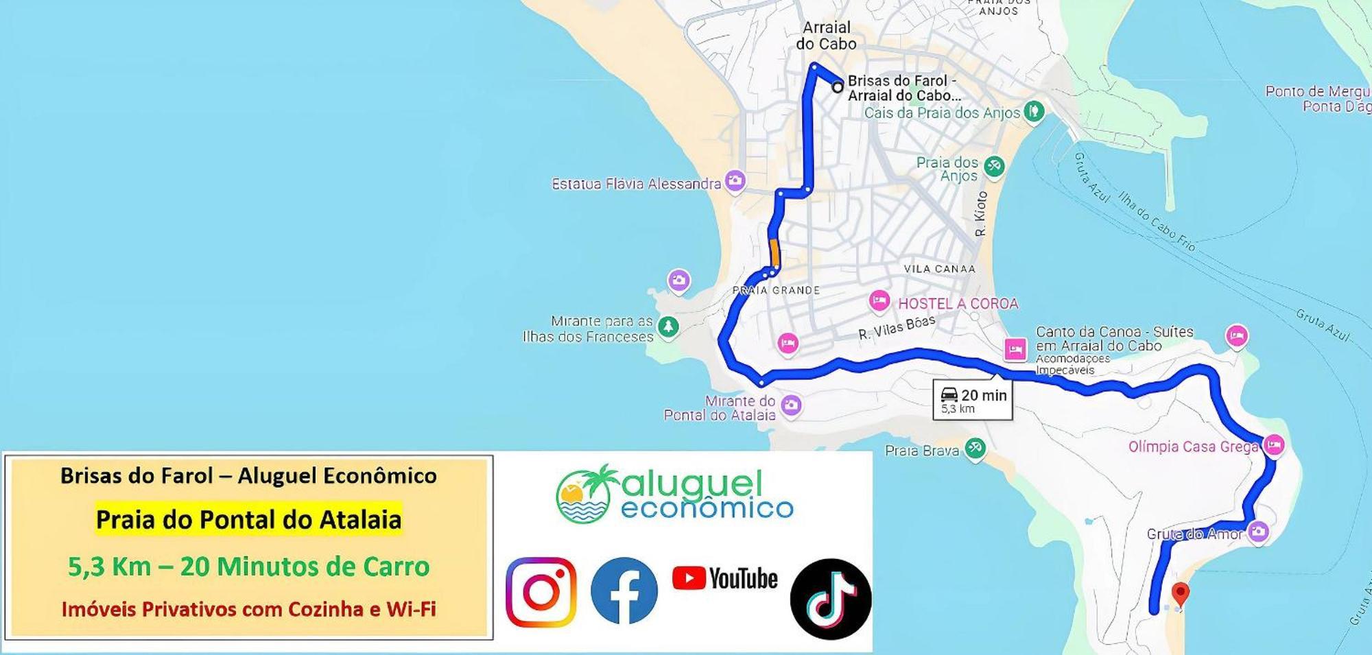 Arraial Do Cabo - Brisas Do Farol - Aluguel Economico Apartment Ngoại thất bức ảnh
